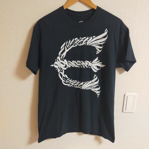Evisen Skateboards エビセン スケートボード ビッグロゴ プリントTシャツ 半袖 M ブラック(黒)