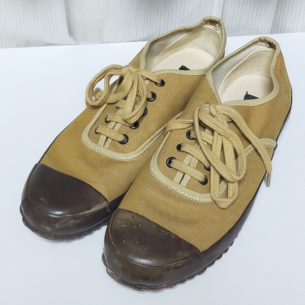 Nigel Cabourn ナイジェルケーボン スニーカー ミリタリー ローカット トレーニングシューズ 44(28.5cm相当) カーキ×ブラウン