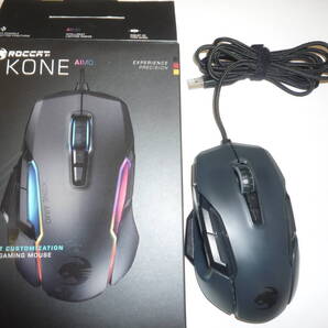 ROCCAT Kone AIMO Remastered RGBA スマートカスタマイズ USB-A ゲーミングマウス