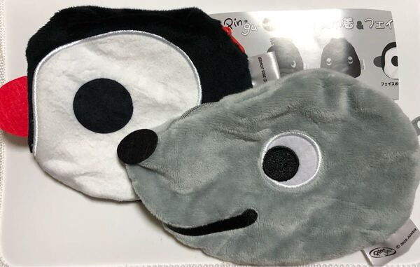 ピングー Pingu フェイス巾着&フェイスポーチ フェイスポーチ ピンガ ロビ ポーチ ガチャ