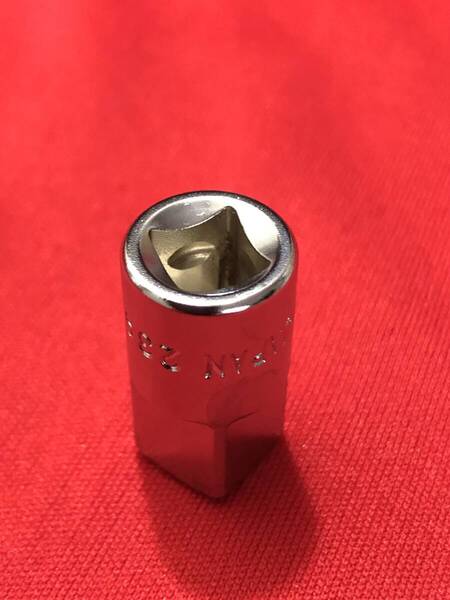 TONE ソケット変換アダプター 38 凹6.35mm(1/4")→凸9.5mm(3/8") トネ