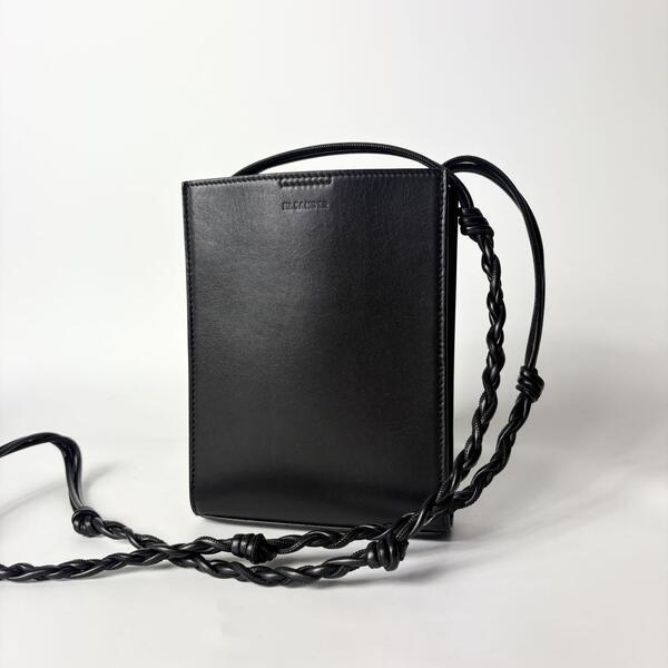 ジルサンダー TANGLE SM タングル オールブラック ショルダーバッグ