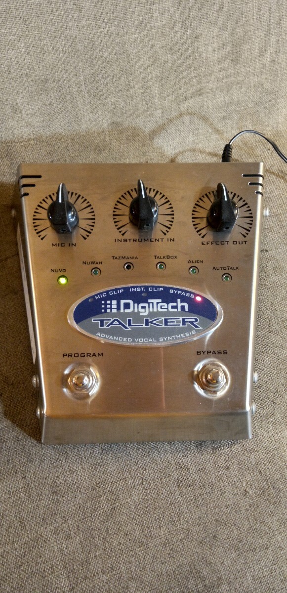 【美品】Digitech TALKER ボコーダー トーキングマシン Yahoo!オークション -「digitech talker」(楽器、器材) の落札