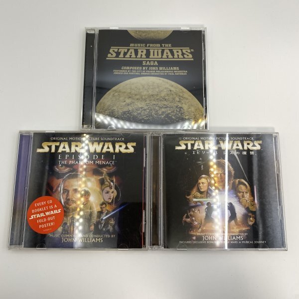 【CD】STAR WARS スターウォーズ サウンドトラック エピソード1&3&SAGA ジョン・ウィリアムス サントラ OST O2