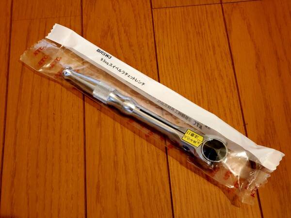 KTC(京都機械工具) スイベルラチェットハンドル BRSW3 9.5sq.