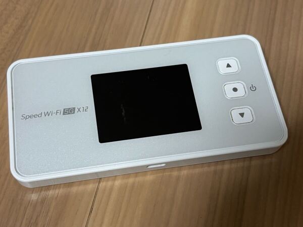 ★送料無料・美品★NEC Speed Wi-Fi 5G X12 5G対応