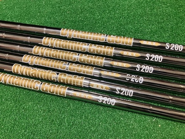ダイナミックゴールド Dynamic Gold D.S.T. S200★6本(5I~PW用) ★スリクソンアイアン純正品