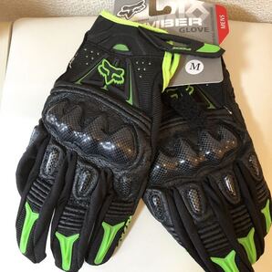 グローブ 手袋 メッシュ バイクグローブ 新品 送料無料 黒緑 Mサイズ