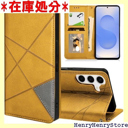 Samsung Galaxy S25 ケース 手帳型 材 携帯カバー 薄型 軽量 ストラップホール付 ブラウン 2652