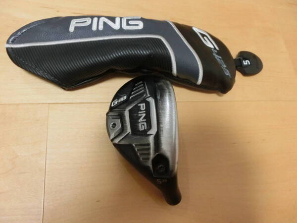 PING ピン G425 ハイブリッド #5 26° ヘッドのみ ユーティリティー 5U 5H 日本仕様 ヘッドカバー付き