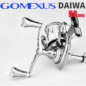 ゴメクサス ダブルハンドル チタンノブ イグジストカラー 98mm ダイワ