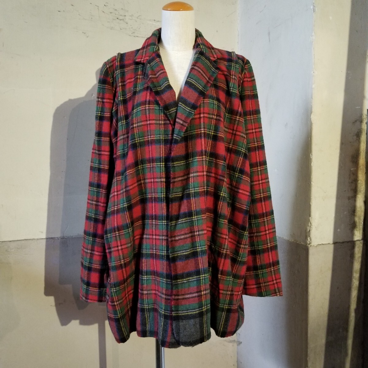 美品 22SS Comme des Garcons Girl チェックジャケット 2025年最新】Yahoo!オークション -「コムデギャルソン チェック