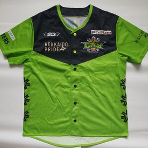 ★限定★未使用品 レバンガ北海道 北海道日本ハムファイターズ B.LEAGUE 2018-19シーズン コラボデー配布 ユニフォーム 緑 グリーン