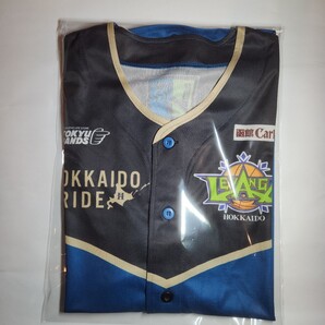 ★限定★未使用品 レバンガ北海道 北海道日本ハムファイターズ B.LEAGUE 2018-19シーズン コラボデー配布 ユニフォーム 青 ブルー