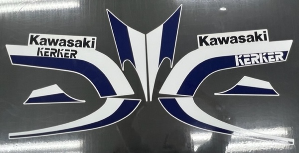 【即決】☆希少GPZ750_A1☆KERKER/レイニーラインステッカーキット・宅急便平状態送料込み/高品質3M/最速配送