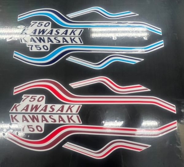 【即決】リプロ品☆H2/750ss☆レインボーラインステッカーキット・宅急便平状態送料込み/高品質3M/最速配送