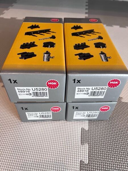 NGK イグニッションコイル U5280 48916 4本セット②