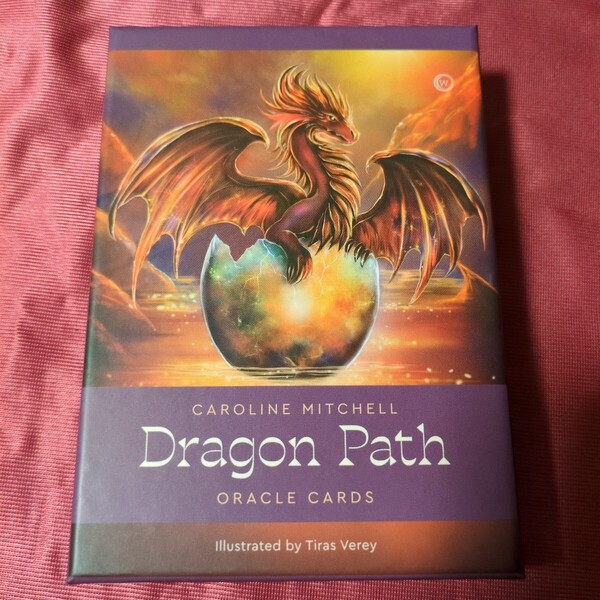 Dragon Path Oracle Cards: A 33 Card Deck & Guidebook 英語版解説書付き