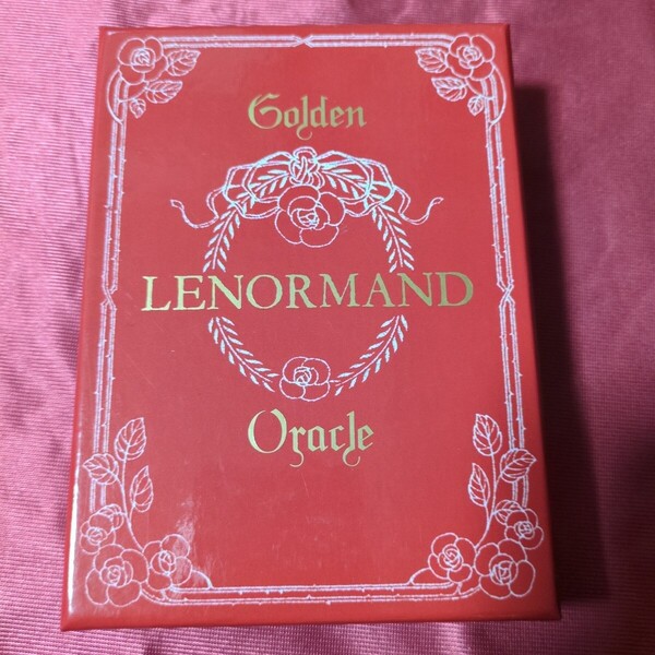 GOLDEN LENORMAND ORACLE ゴールデンルノルマンオラクル 英語版解説書付き