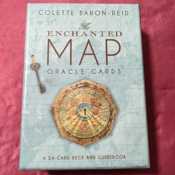 The Enchanted Map Oracle Cards: A 54-Card Deck 英語版解説書付き