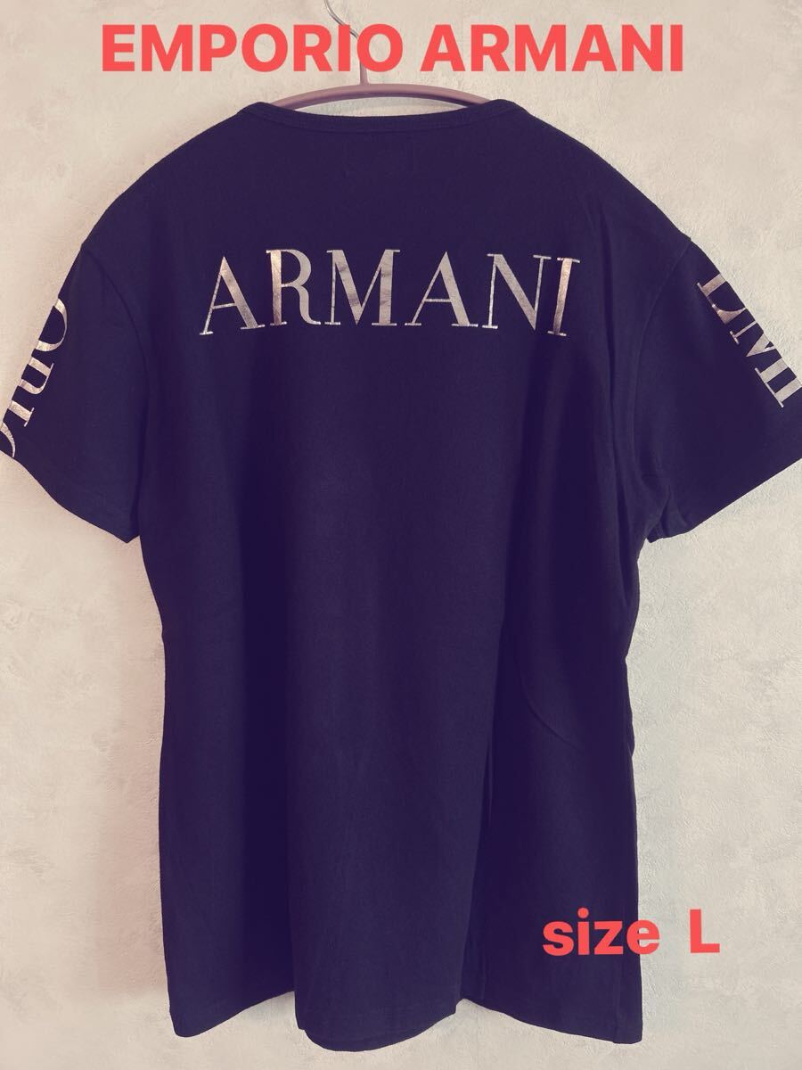 EMPORIO ARMANI - EMPORIO ARMANI Tシャツ・カットソー L グレー