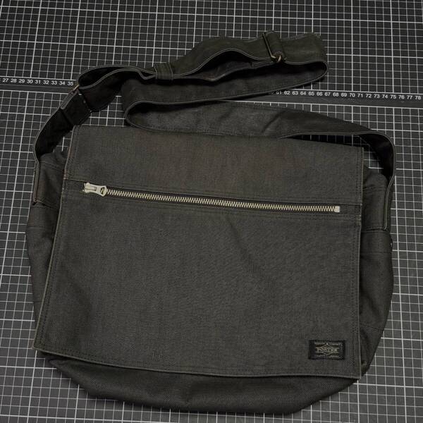 PORTER『ポーター』SMOKY スモーキー キャンバス ショルダーバッグ