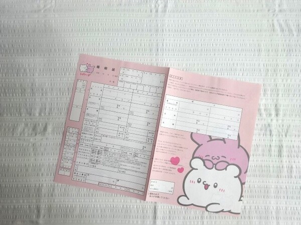 即決★送料無料★新品 らぶいーず 婚姻届 ゼクシィ プロポーズ 入籍 非売品