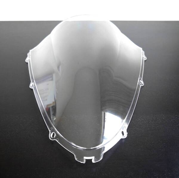 【即納可】 新品 ZX-14R ZZR1400 06-15 ダブルバブル クリアスクリーン透明 2006 2007 2008 2009 2010 2011 2013 2014 2015 2016 2017 2018