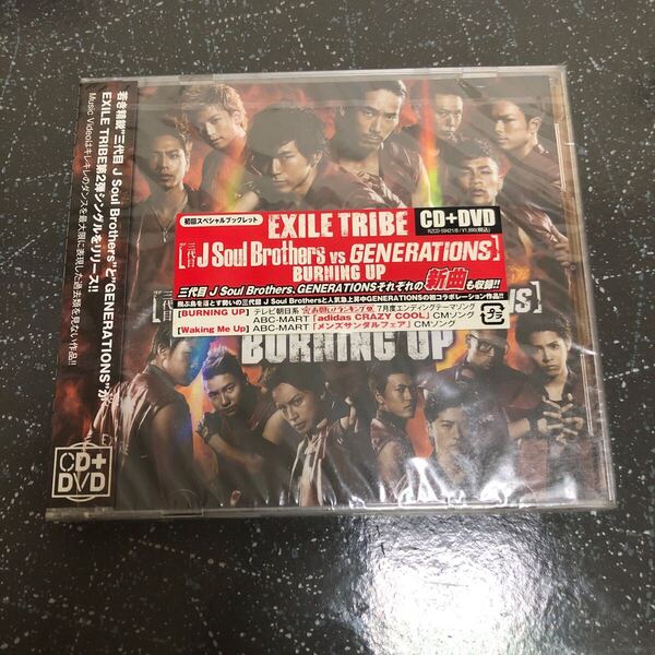 【サンプル版-未開封-匿名送料無料】EXILE TRIBE J Soul Brothers vs GENERATIONS CD+DVD 【K-1061】