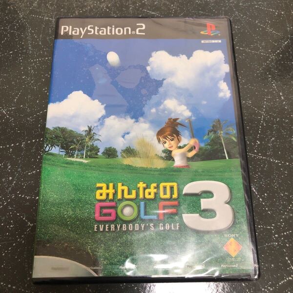 【サンプル版-訳アリ-未開封-匿名送料無料】 みんなのゴルフ3 みんなのGOLF3 ps2【K-1063】