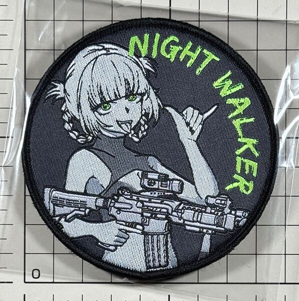 残1点 国内未発売 正規品 ナズナ 刺繍ベルクロパッチ ■ よふかしのうた ワッペン ミリタリー