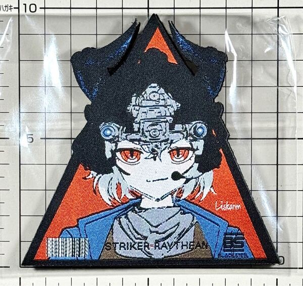 残1点 国内未発売 正規品(Tactical Nights series) リスカム 刺繍ベルクロパッチ ■ アークナイツ ワッペン サバゲー 痛ワッペン