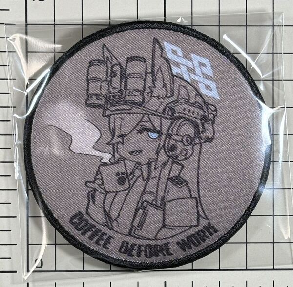 正規品 国内未発売 ブルーアーカイブ カンナ ベルクロパッチ ■ ブルアカ Blue Archive patch ワッペン ミリタリー サバゲー