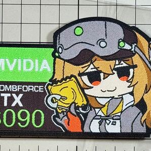国内未発売 正規品 ドールズフロントライン レナ ZTX ミーム 刺繍ベルクロワッペン ■ UMP9 パッチ ドルフロ サバゲー