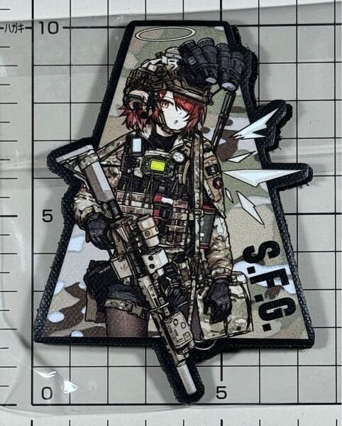 国内未発売 正規品(Tactical Nights series) エクシア ベルクロパッチ ■ アークナイツ ワッペン サバゲー 痛ワッペン
