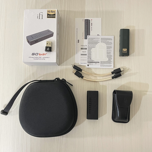 極美品★iFi audio GO bar スティック型USB-DAC ヘッドフォンアンプ オマケ