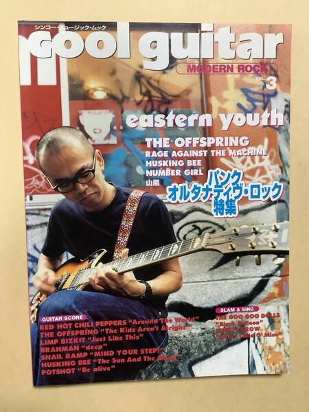 送料無料 シンコーミュージック ムック COOL GUITAR VOL.3 (パンク オルタナティヴ ロック特集)