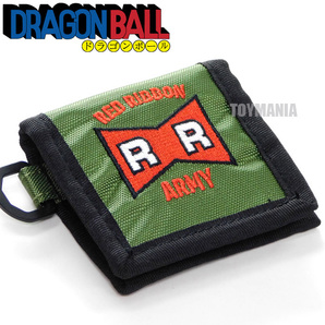 送料無料 ドラゴンボール グッズ 刺繍 コインケース メンズ レディース キッズ レッドリボン軍 小銭入れ 財布 ミニ マジックテープ 新品□