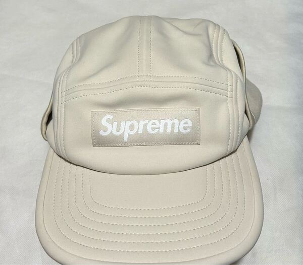 Supreme WINDSTOPPER Earflap Camp Cap S/M シュプリーム ウインドストッパー イアフラップ キャンプ キャップ オフホワイト