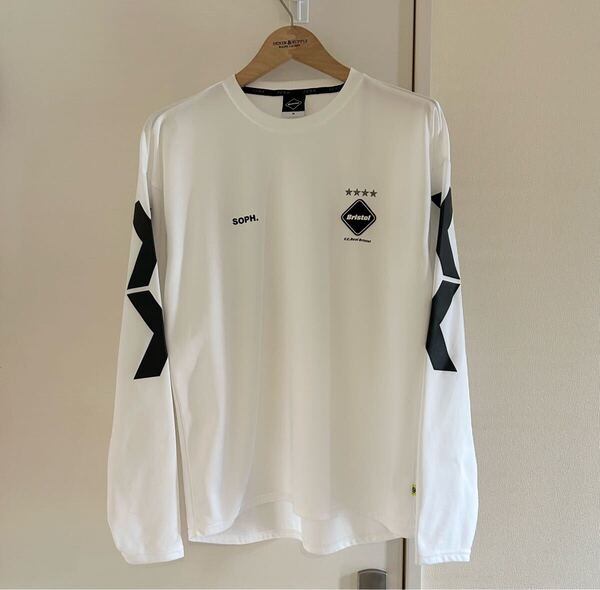 FCRB Bristol ブリストル 長袖 Tシャツ TOUR TEE ロンT F.C.Real Bristol L/S TOUR TEE アームプリント ロングスリーブ サイズ M
