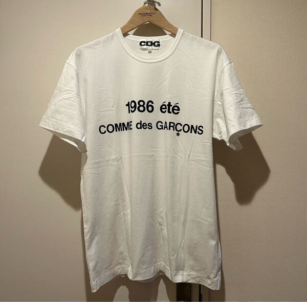 CDG COMME des GARONS コムデ ギャルソン Tシャツ ホワイト XXL