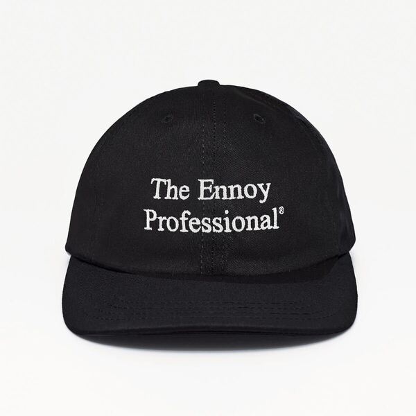 ENNOY COTTON CAP BLACK エンノイ コットン キャップ ブラック