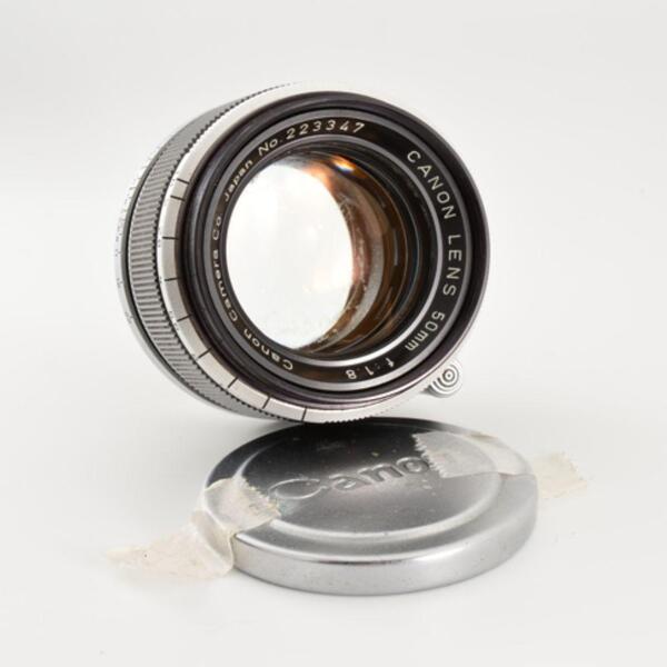 レトロCANON キャノンL50mm F1.8 後期 レンズ