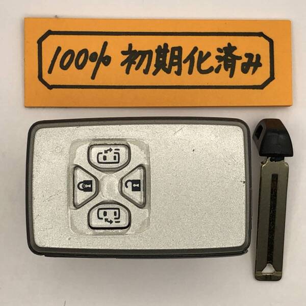 ES50 初期化済 トヨタ スマートキー エスティマ 50 ノア ヴォクシー 70 アルファード ヴェルファイア 20 271451-6230 登録可能