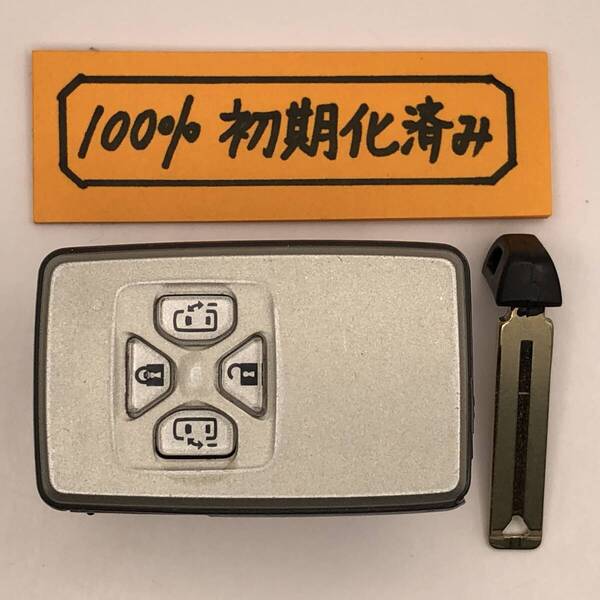 ES52 初期化済 トヨタ スマートキー エスティマ 50 ノア ヴォクシー 70 アルファード ヴェルファイア 20 271451-6230 登録可能