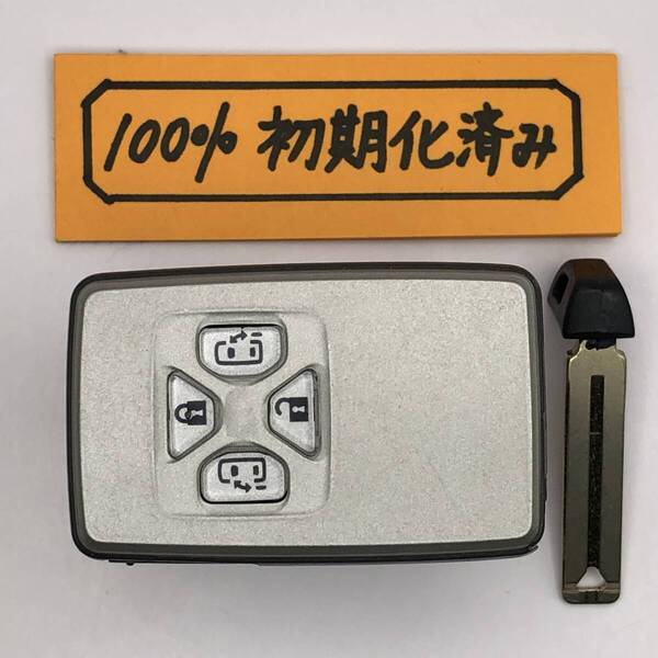 ES61 初期化済 トヨタ スマートキー エスティマ 50 ノア ヴォクシー 70 アルファード ヴェルファイア 20 271451-6230 登録可能