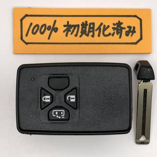 ET36 初期化済 トヨタ スマートキー エスティマ 50 ノア ヴォクシー 70 アルファード ヴェルファイア 20 271451-6230 登録可能