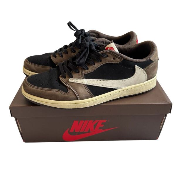 Travis Scott × Nike Air Jordan 1 Low OG SP-T Black/Dark Mocha 28㎝ CQ4277-001 トラヴィス ナイキ US 10 ジョーダン1