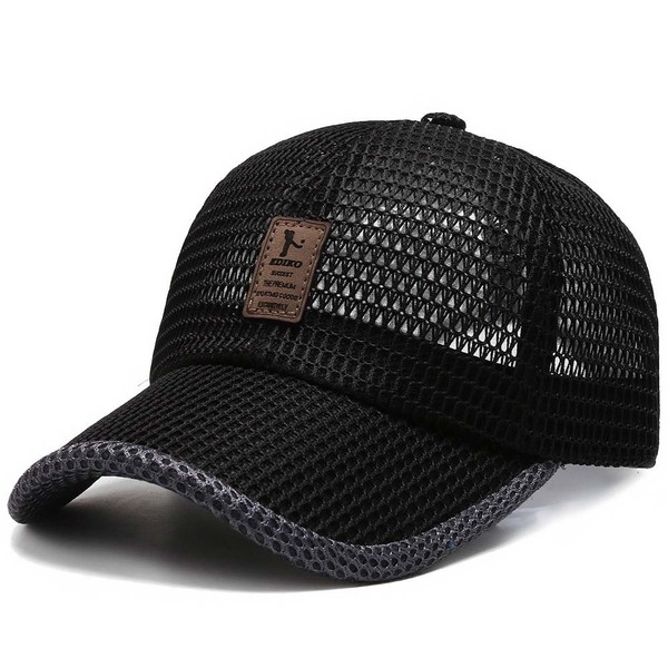 BLK 通気性抜群 メッシュキャップ 帽子 キャップ メンズ レディース ゴルフキャップ 熱中対策