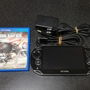 ■即決■SONY PSVita本体「PCH-1100」ACアダプター、おまけソフト付き■